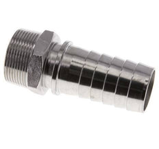 38x54 mm & R1-1/2'' Edelstahl 1.4301 Schlauchsäule mit Außengewinde DIN EN 14423