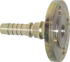 50x68 mm Edelstahl 1.4401 Schlauchsäule mit Flansch PN 10/16/25/40 DIN EN 14423 / DIN 2826