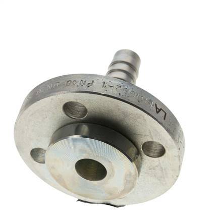 19x33 mm zink plated Steel Hose Pillar with Turnable Flange PN 10/16/25/40 DIN EN 14423 / DIN 2826