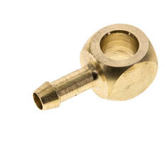 6 mm (1/4'') & G1/8'' Messing Banjo Fitting mit Schlauchbolzen [2 Stück]