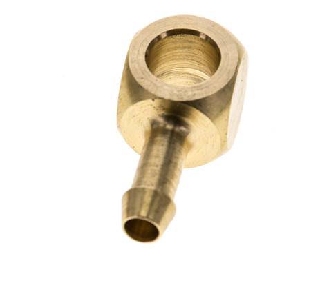 6 mm (1/4'') & G1/8'' Messing Banjo Fitting mit Schlauchbolzen [2 Stück]