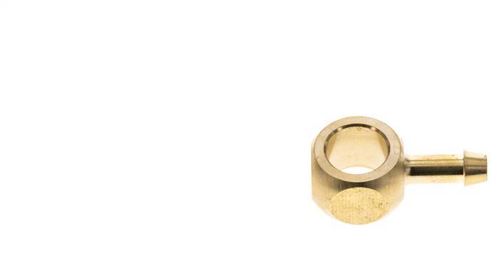 6 mm (1/4'') & G1/4'' Messing Banjo Fitting mit Schlauchbolzen [2 Stück]