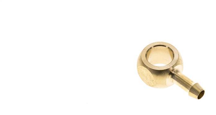 6 mm (1/4'') & G1/4'' Messing Banjo Fitting mit Schlauchbolzen [2 Stück]