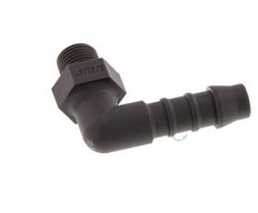 8 mm (5/16'') & R1/8'' PA 6 Schlauchbogen mit Außengewinde [5 Stück]