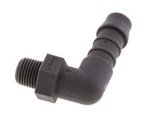 9 mm (3/8'') & R1/8'' PA 6 Schlauchbogen mit Außengewinde [5 Stück]
