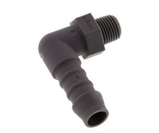 9 mm (3/8'') & R1/8'' PA 6 Schlauchbogen mit Außengewinde [5 Stück]