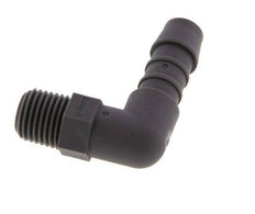 10 mm & R1/4'' PA 6 Elbow Hose Barb with Male Threads [10 Pieces]