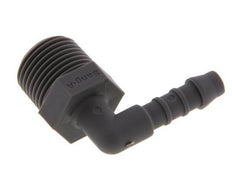 6 mm (1/4'') & R3/8'' PA 6 Elbow Hose Barb with Male Threads [10 Pieces]