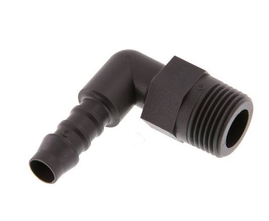 8 mm (5/16'') & R3/8'' PA 6 Schlauchbogen mit Außengewinde [5 Stück]