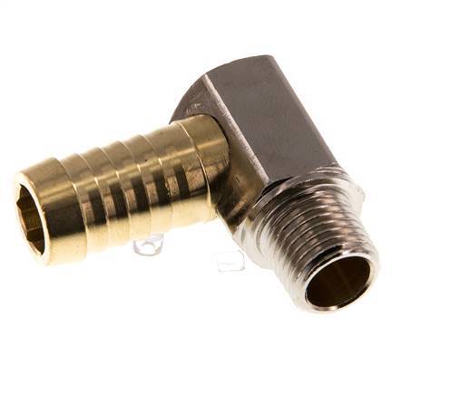 13 mm (1/2'') & R1/4'' Messing-Winkelstück mit Außengewinde