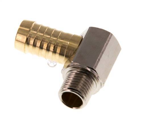 13 mm (1/2'') & R1/4'' Messing-Winkelstück mit Außengewinde