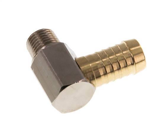 13 mm (1/2'') & R1/4'' Messing-Winkelstück mit Außengewinde