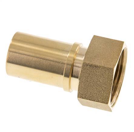 25 mm (1'') & G1'' Messing Schlauch Barb Überwurfmutter Flachdichtung Polyurethan Sicherheitskragen EN 14420-5 (DIN 2817)