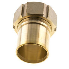 50 mm (2'') & G2'' Messing Schlauch Barb Überwurfmutter Flachdichtung Polyurethan Sicherheitskragen EN 14420-5 (DIN 2817)