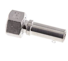 13 mm (1/2'') & G1/2'' Stainless Steel 1.4401 Hose Barb Union Nut Flat Sealing PTFE Safety collars EN 14420-5 (DIN 2817)
