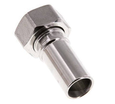 19 mm (3/4'') & G3/4'' Edelstahl 1.4401 Schlauchbolzen Überwurfmutter Flachdichtung PTFE Sicherheitsmanschetten EN 14420-5 (DIN 2817)