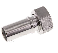19 mm (3/4'') & G3/4'' Edelstahl 1.4401 Schlauchbolzen Überwurfmutter Flachdichtung PTFE Sicherheitsmanschetten EN 14420-5 (DIN 2817)