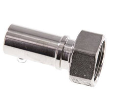 19 mm (3/4'') & G3/4'' Edelstahl 1.4401 Schlauchbolzen Überwurfmutter Flachdichtung PTFE Sicherheitsmanschetten EN 14420-5 (DIN 2817)