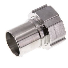 38 mm (1-1/2'') & G1-1/2'' Edelstahl 1.4401 Schlauchtülle Überwurfmutter Flachdichtung PTFE Sicherheitskragen EN 14420-5 (DIN 2817)