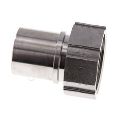 38 mm (1-1/2'') & G1-1/2'' Edelstahl 1.4401 Schlauchtülle Überwurfmutter Flachdichtung PTFE Sicherheitskragen EN 14420-5 (DIN 2817)