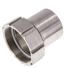 75 mm (3'') & G3'' Edelstahl 1.4401 Schlauchbolzen Überwurfmutter Flachdichtung PTFE Sicherheitsmanschetten EN 14420-5 (DIN 2817)