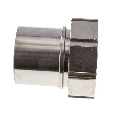 75 mm (3'') & G3'' Edelstahl 1.4401 Schlauchbolzen Überwurfmutter Flachdichtung PTFE Sicherheitsmanschetten EN 14420-5 (DIN 2817)