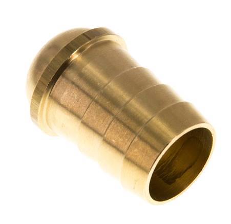 19 mm (3/4'') Brass Hose Barb without Union Nut (G3/4'') 13.5mm [2 Pieces]