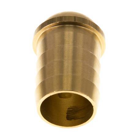 19 mm (3/4'') Messing-Schlauchbolzen ohne Überwurfmutter (G3/4'') 13,5 mm [2 Stück]