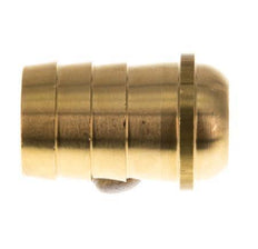 19 mm (3/4'') Messing-Schlauchbolzen ohne Überwurfmutter (G3/4'') 13,5 mm [2 Stück]