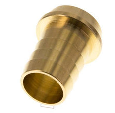 19 mm (3/4'') Messing-Schlauchbolzen ohne Überwurfmutter (G1'') 17mm [2 Stück]