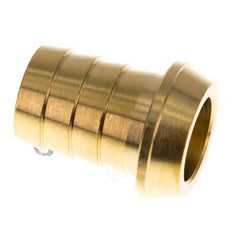 19 mm (3/4'') Messing-Schlauchbolzen ohne Überwurfmutter (G1'') 17mm [2 Stück]