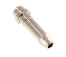 6 mm (1/4'') vernickeltes Messingschlauchstück ohne Überwurfmutter (G1/8'') 11mm [5 Stück]