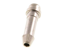 6 mm (1/4'') vernickeltes Messingschlauchstück ohne Überwurfmutter (G1/8'') 11mm [5 Stück]