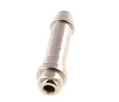 6 mm (1/4'') vernickeltes Messingschlauchstück ohne Überwurfmutter (G1/8'') 11mm [5 Stück]