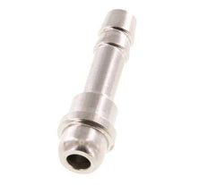 6 mm (1/4'') vernickeltes Messingschlauchstück ohne Überwurfmutter (G1/4'') 15,5mm [5 Stück]