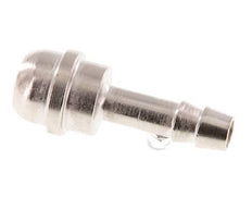 6 mm (1/4'') vernickeltes Messingschlauchstück ohne Überwurfmutter (G3/8'') 14,5mm [5 Stück]