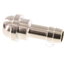 9 mm (3/8'') vernickeltes Messingschlauchstück ohne Überwurfmutter (G1/2'') 19,5mm [2 Stück]