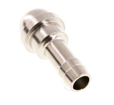 9 mm (3/8'') vernickeltes Messingschlauchstück ohne Überwurfmutter (G1/2'') 19,5mm [2 Stück]
