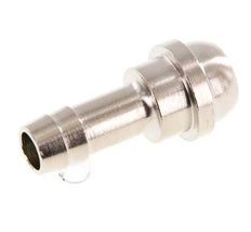 9 mm (3/8'') vernickeltes Messingschlauchstück ohne Überwurfmutter (G1/2'') 19,5mm [2 Stück]