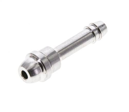 4 mm Edelstahl-Schlauchbolzen ohne Überwurfmutter (G1/8'') 12mm