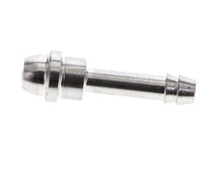 4 mm Edelstahl-Schlauchbolzen ohne Überwurfmutter (G1/8'') 12mm