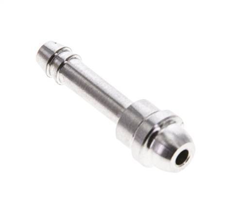 4 mm Edelstahl-Schlauchbolzen ohne Überwurfmutter (G1/8'') 12mm