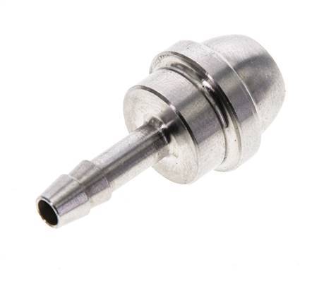 4 mm Edelstahl-Schlauchbolzen ohne Überwurfmutter (G3/8'')