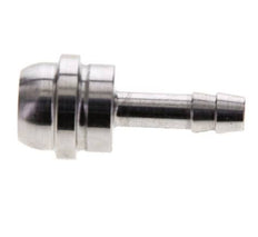 6 mm (1/4'') Edelstahl-Schlauchbolzen ohne Überwurfmutter (G1/2'')