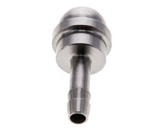 6 mm (1/4'') Edelstahl-Schlauchbolzen ohne Überwurfmutter (G1/2'')