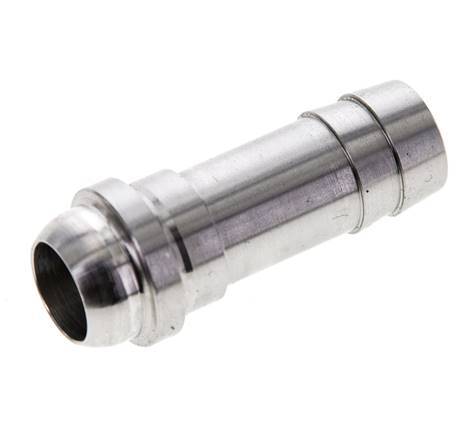 13 mm (1/2'') Stainless Steel Hose Barb without Union Nut (G1/2'')