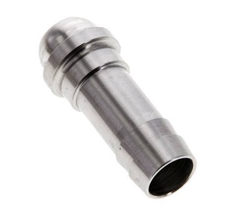 13 mm (1/2'') Edelstahl-Schlauchbolzen ohne Überwurfmutter (G1/2'')