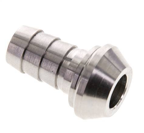 13 mm (1/2'') Stainless Steel Hose Barb without Union Nut (G3/4'') 16mm