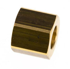 4/6mm (G1/4'') Messing-Überwurfmutter L15.5mm [5 Stück]
