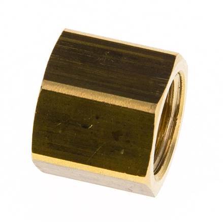 4/6mm (G1/4'') Messing-Überwurfmutter L15.5mm [5 Stück]